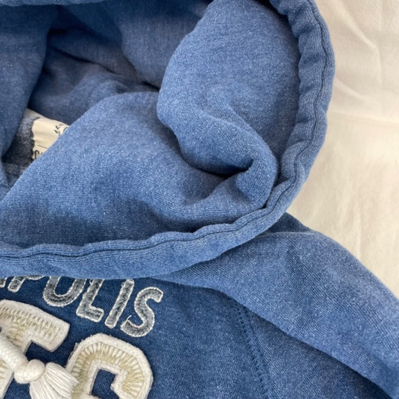 Indianapolis Colts NFL Athletic Campus Crew Hoodie Blue Men’s Size Small - Picture 7 of 15